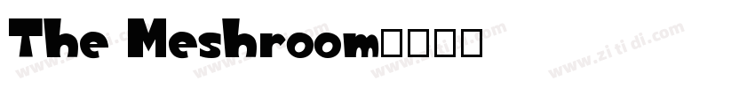 The Meshroom字体转换